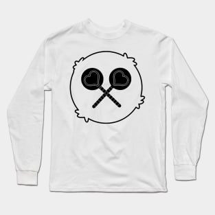 two heart shaped lollipops Long Sleeve T-Shirt